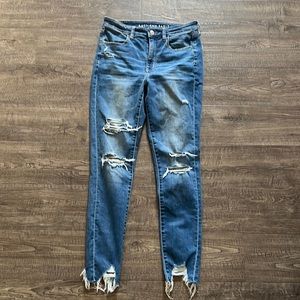 American Eagle Next Level Super High Rise Stretch Jegging. Size 8R. Like new